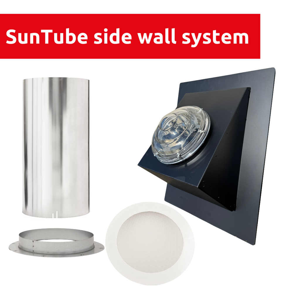 SunTube25 side wall daylight system - complete set